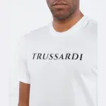 Футболка стандартного кроя Trussardi, белый - фото 4