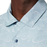 Рубашка Oya Recycled мужская Helly Hansen, цвет Dusty Blue Fjord Waves Print - фото 3