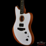 Акустическая гитара Fender American Acoustasonic Jazzmaster Ebony Fingerboard Arctic White - фото 2