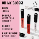 О, мой блеск! Блеск для губ Shiny Lip Gloss - 130 Purrr…Glossy Cat Rimmel - фото 2