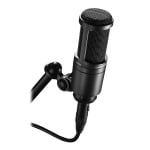 Конденсаторный микрофон Audio-Technica AT2020 Large Diaphragm Cardioid Condenser Microphone - фото 4