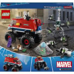 Пластиковый конструктор Marvel spiderman's monster truck vs mysterio 76174 коллекционный конструктор для детей (439 деталей) Lego - фото 4