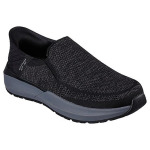 Мужские кроссовки Skechers для ходьбы 210546_BLK Черный без шнурков - фото 2