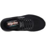 Кроссовки D'Lux Walker 2.0 Rezinate Hands Free Slip-In SKECHERS, цвет Black/Gray - фото 2