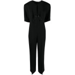 Stella McCartney cut-out short-sleeve jumpsuit, черный - фото