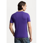 Базовая футболка CUSTOM SLIM FIT JERSEY CREWNECK T-SHIRT Polo Ralph Lauren, фиолетовый - фото