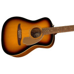 Акустическая гитара Fender Malibu Player Acoustic Electric Guitar Sunburst - фото