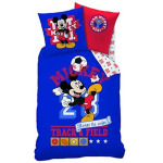 Постельное белье Disney Mickey Sport 80 х 80 см / 135 х 200 см 100% хлопок - фото