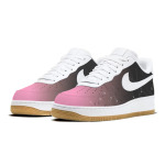 Кроссовки Nike Air Force 1 Skateboarding Shoes Men Low-top Black Pink White, черный - фото