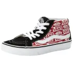 Кроссовки Vans "JN SK8-Mid Reissue V", цвет Logo Black/Racing Red - фото