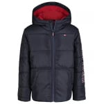 Пуховик с рукавами и графическим рисунком Big Boys Hilfiger Tommy Hilfiger, бежевый - фото