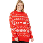 Свитер Sweaty Betty Snow Fairisle Sweater, цвет Firebird Orange Fairisle - фото 4