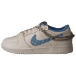 Кроссовки Nike SB Skateboarding Shoes Unisex Low-top White/Blue, белый/синий - фото