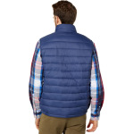 Утепленный жилет Cole Haan Zip Front Quilted Vest, темно-синий - фото 2