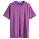 Футболка Paul Smith Regular Zebra Logo T-Shirt, фиолетовый - фото