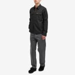 Рубашка Fred Perry Zip Overshirt, черный - фото 4