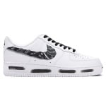 Кроссовки Nike Air Force 1 Skateboarding Shoes Men Low-top Black/white, черный/белый - фото 2