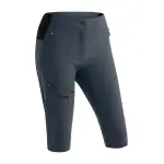 Капри Maier Sports "Latit Capri Vario", женские капри, короткие походные брюки, уличные брюки с 4 карманами, стандартного кроя, серый - фото