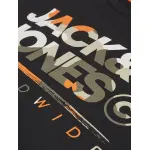 Детская рубашка с длинными рукавами Jack & Jones "JJLUKE TEE LS CREW NECK JNR" Jack & Jones Junior, черный - фото 2