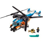 Пластиковый конструктор Двухвинтовой вертолет creator 31096 Lego - фото 2