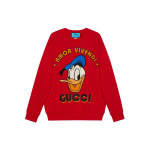 Толстовка Disney X Мужская красная Gucci, красный - фото