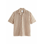 Рубашка STRIPE SHORT SLEEVE Next, бежевый - фото 7