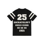 Футболка GUCCI SS21 1921 Series Alphabet Printing Casual Short Sleeve Black, черный - фото 2