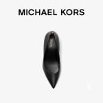 женские кожаные туфли Michael Kors Clara на высоком каблуке с острым носком на шпильке, черный - фото 3