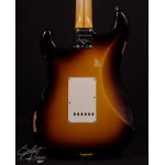 Электрогитара Fender Custom Shop LTD '57 Stratocaster, Relic, Wide Fade 2-Color Sunburst - фото 3