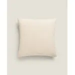 Однотонный хлопковый чехол на подушку Zara Home, зеленый - фото 6