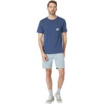 Футболка VISSLA Speed Wobble Organic Pocket Short Sleeve Tee, цвет Dark Denim - фото 3