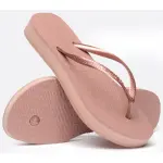 Шлепанцы Havaianas "SLIM FLATFORM", летняя обувь, тапочки, туфли для бассейна на платформе, цвет Rose - фото 4