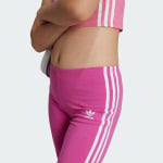 Леггинсы ADIDAS ORIGINALS Flared Leggings Adicolor, розовый - фото 3