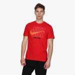 Футболка m nk df tee slub hbr Nike, красный - фото