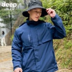 Ветровка Куртка Унисекс Jeep Spirit, цвет Midnight Blue (Cotton Lining) - фото 20