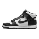 Кроссовки Nike Dunk High Skateboarding Shoes Men High-top Black/white, черный/белый - фото 7