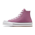 Chuck Taylor All Star Kids Canvas Shoes GS High-top Pink Converse, розовый - фото