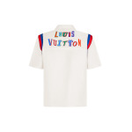 Nba X Новые квартальные продукты LV Shirt Men Louis Vuitton, белый - фото 2