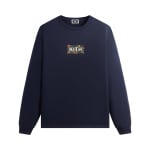 Футболка Kith Floral Classic Logo Long Sleeve Tee, синий - фото