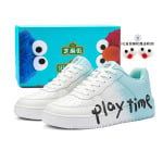 Кроссовки SESAME STREET Skateboarding Shoes Unisex Low-top, черный/слоновая кость - фото 8