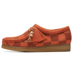 Кроссовки clarks Originals WALLABEE Lifestyle Shoes Women's Low-top Orange, цвет Orange - фото