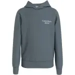 Толстовка Calvin Klein Jeans "CKJ STACK LOGO HOODIE", для детей до 16 лет, синий - фото