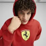 Толстовка PUMA "Scuderia Ferrari Race Big Shield Hoodie Men", красный - фото 4