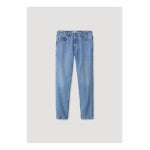 Джинсы Hessnatur MADS Relaxed Tapered aus reiner Bio Denim, цвет medium blue - фото