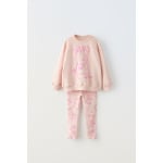 Свитшот и леггинсы peppa pig co-ord ZARA, бледно-розовый - фото