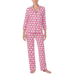 Пижама Kate Spade New York Long 3/4 Sleeve PJ Set, цвет Elephant Stripe - фото