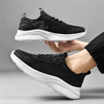 Кроссовки мужские Lifestyle Shoes Men Low-Top Aokang, цвет All Black - фото 20