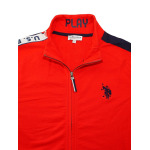 Худи U.S. POLO ASSN. Zip-Up Hoodie, красный - фото 4