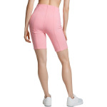 Шорты Juicy Couture Ribbed Biker Shorts, цвет Pink Popsicle - фото