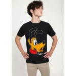 Футболка с принтом DISNEY CLASSICS MICKEY CLASSIC PLUTO BIG FACE Disney, черный - фото